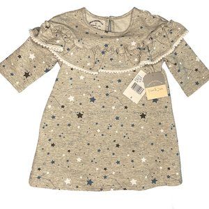 Pastourelle by Pippa & Julie, 2T Grey Ruffle Dress